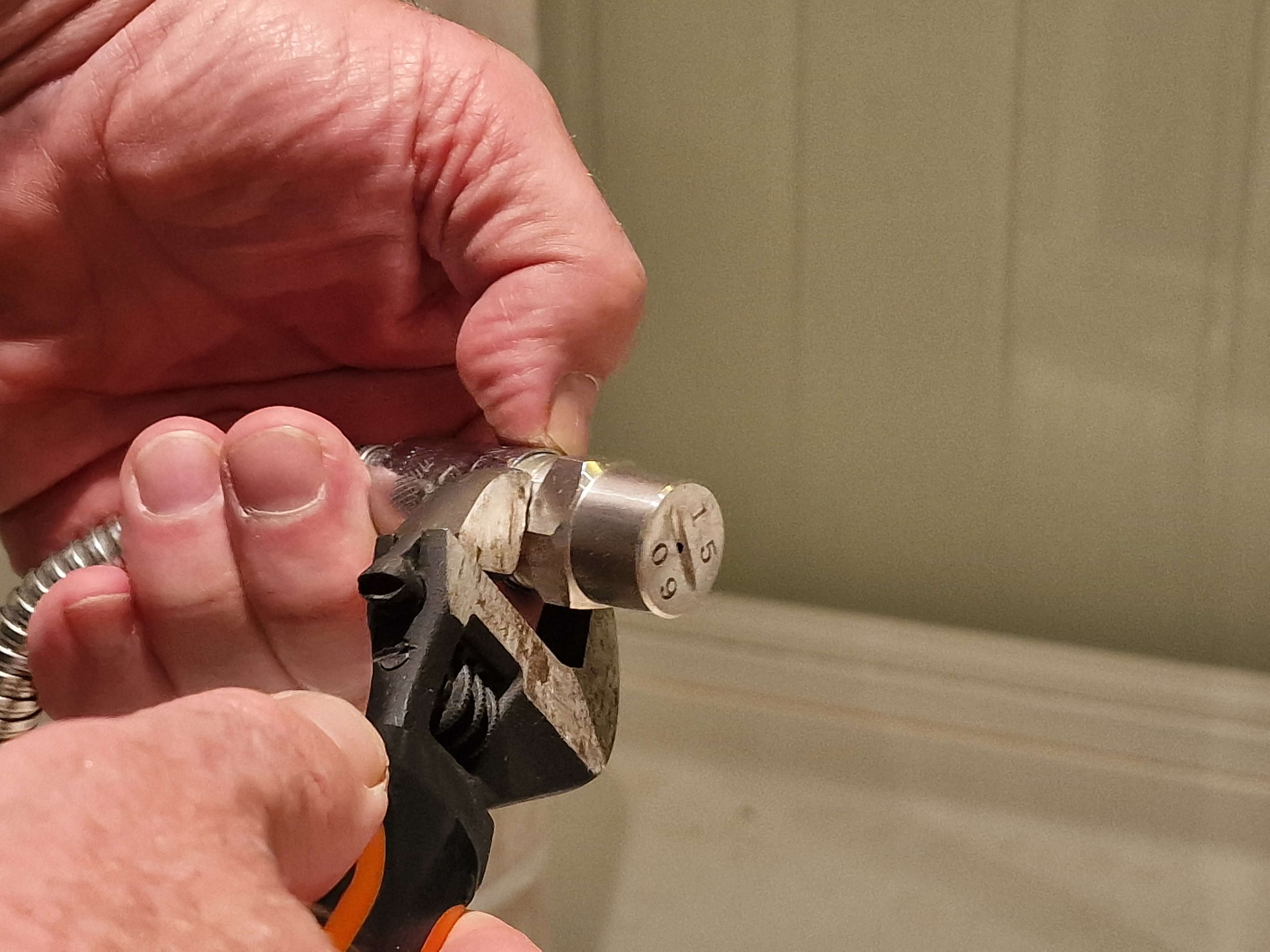 Etterstram med skiftenøkkel